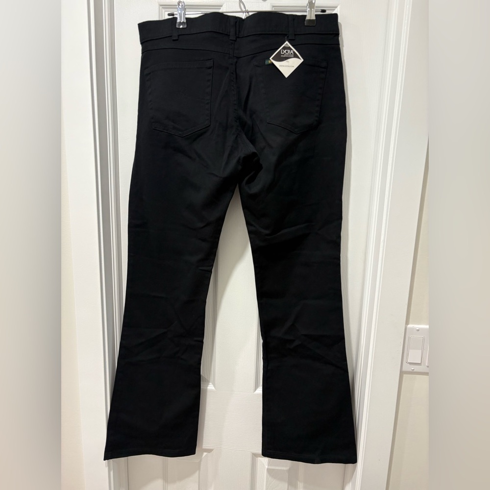 Men’s slight flare bootcut pants 35x32 Cotton vintage 90s * *CLEAN OUT SALE